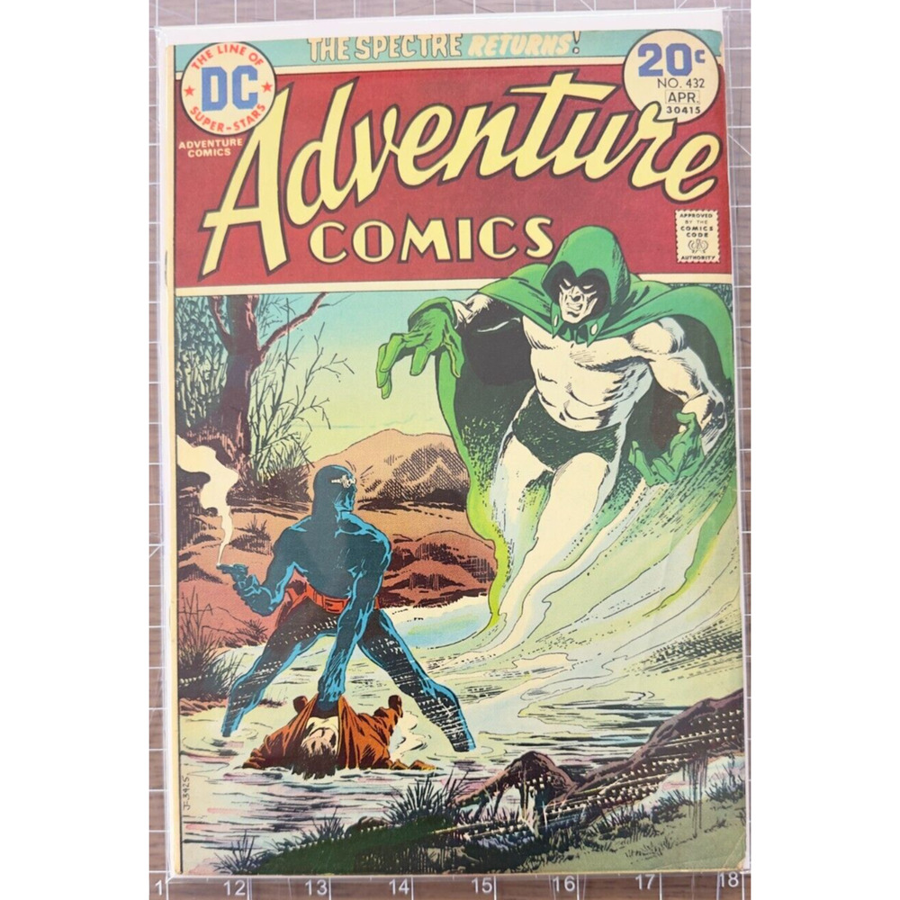 Adventure Comics #432 Spectre! Captain Fear! DC Comics 1974 4.0-5.0